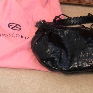 Francesco Biasia black purse NWT